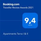 Rijeka Apartments Terra I and II Booking.com award.jpeg