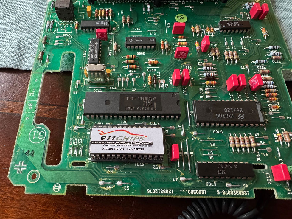 The two things with the new chip going in are making sure that all of the pins are properly lined up with their holes and pushing gently and evenly. I like to barely seat one side and then deal with any pins on the other side that may need a nudge. A plastic trim tool or similar can be helpful here. Once all of the pins are in the holes, then you can press down gently and evenly. The magic word here from start to finish is “Gentle”.