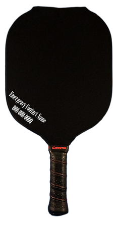 PB Muffler - customized pickleball noise solution. Quiet the game at impact.