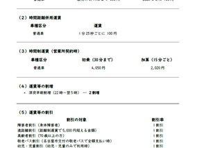 本日より新タクシー料金