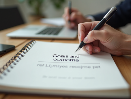 Goals or Outcomes Understanding the Difference for Lasting Success