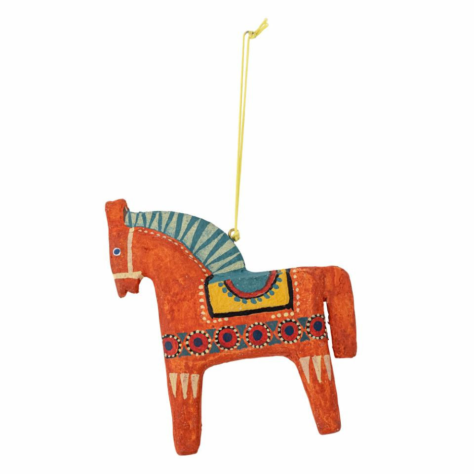 Cheval en papier mâché