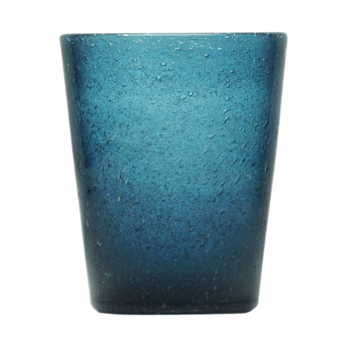 Verre bulle "bleu foncé"