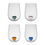 Miniature : Set de 4 verres amoureux