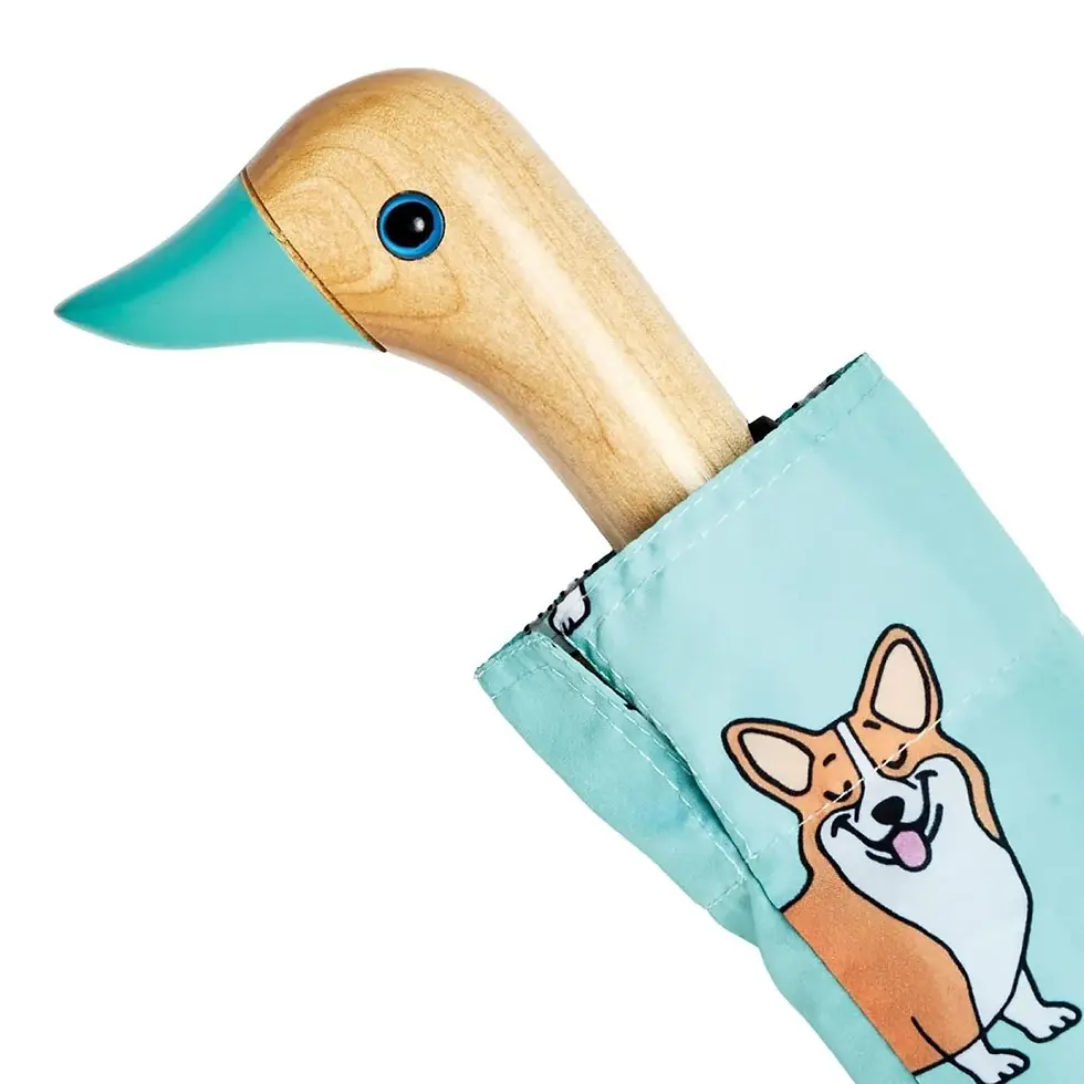 Miniature : Parapluie recyclé, corgi