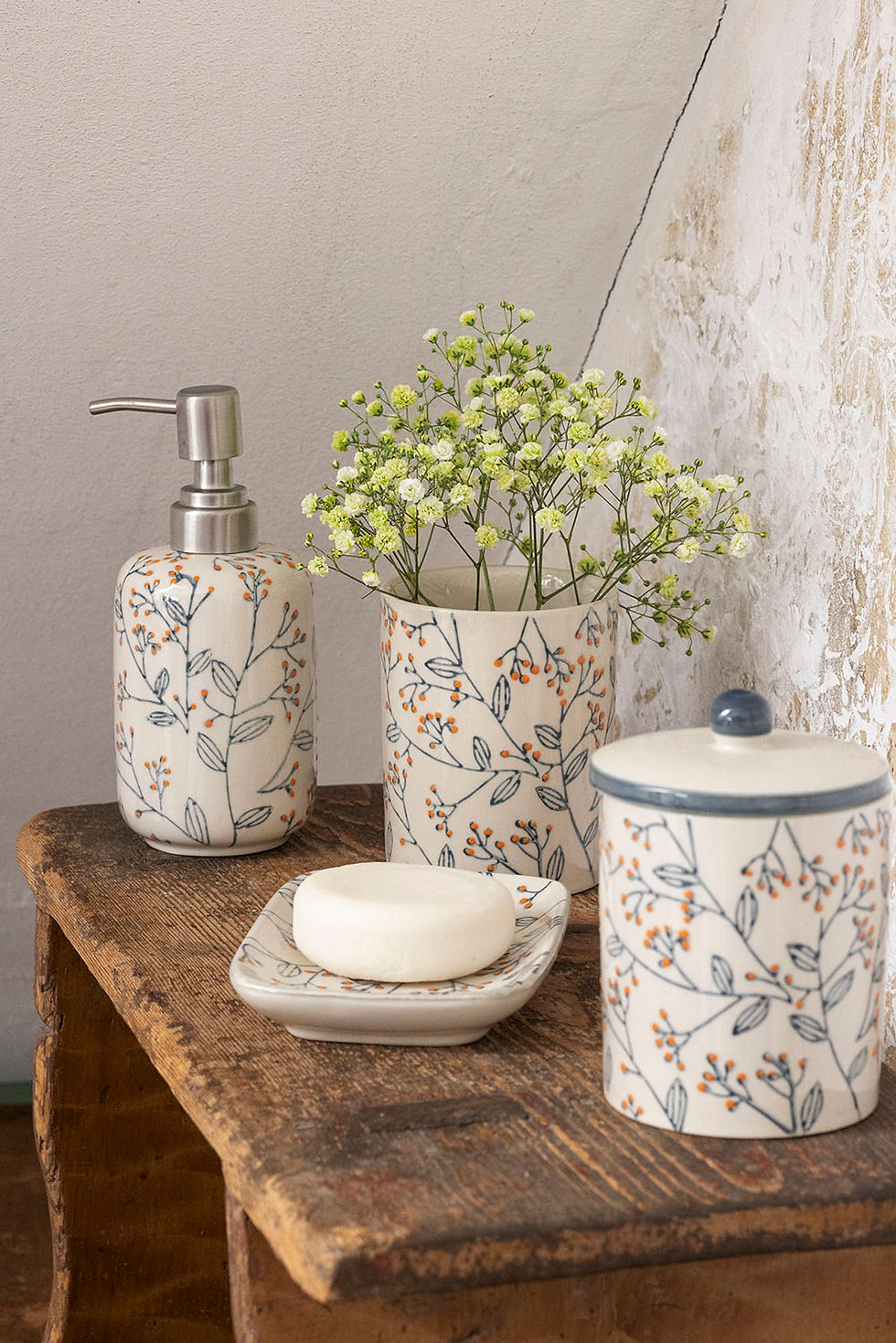 Miniature : Porte-savon fleurettes