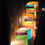 Miniature : Guirlande cubiste multicolore