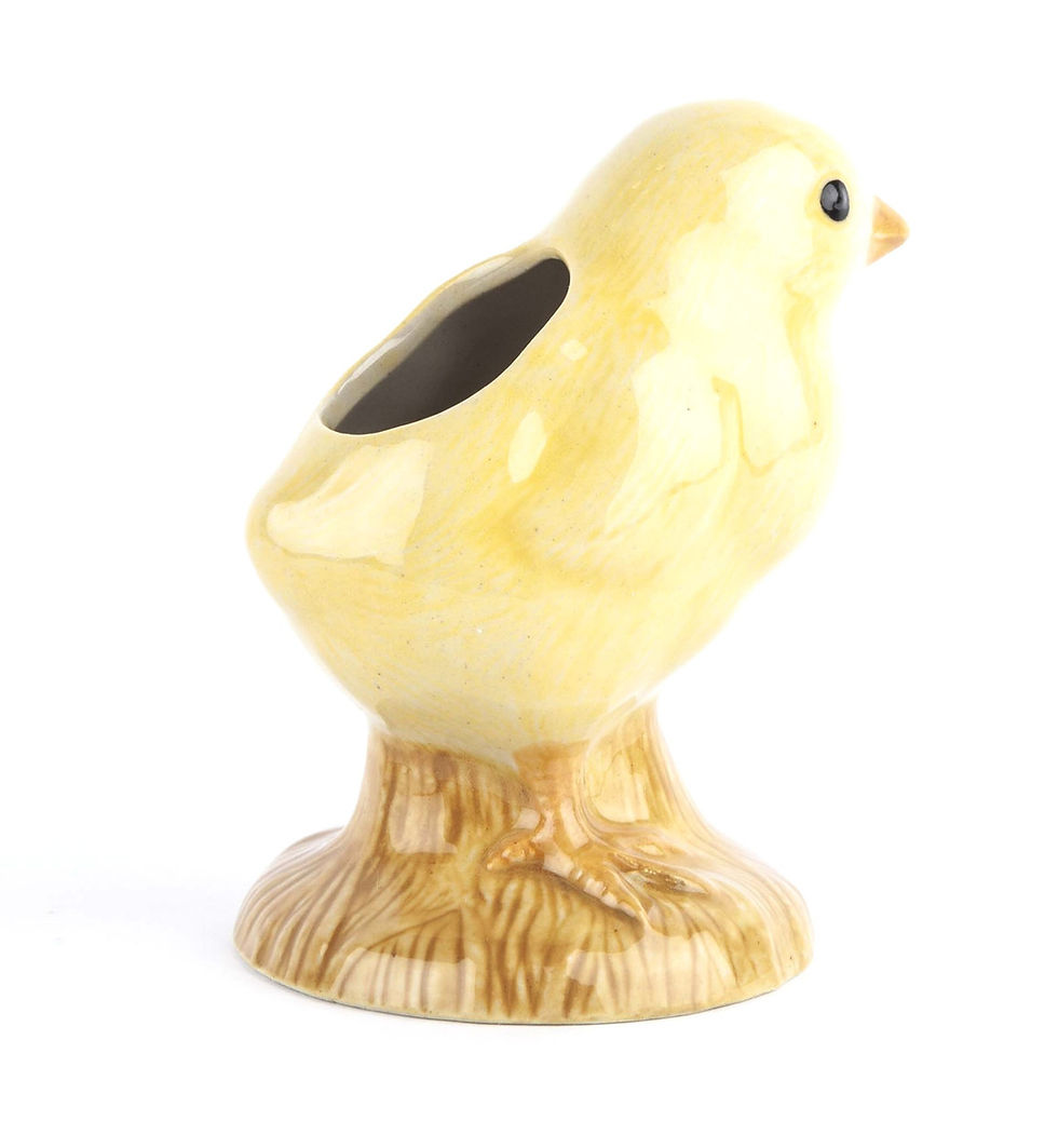Miniature : Petit vase poussin