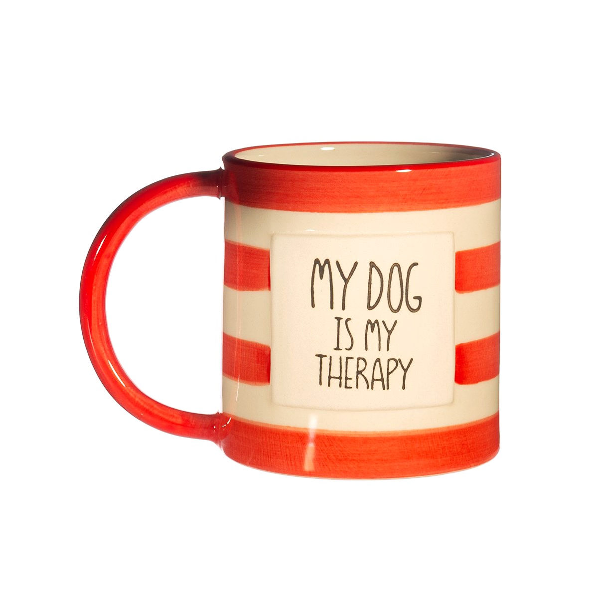 Tasse "My dog is my therapy"