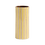 Miniature : Vase rayé jaune