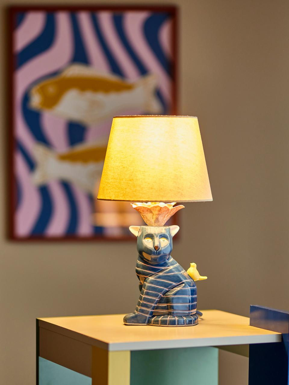 Miniature : Lampe chat