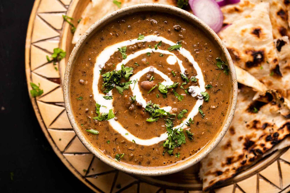 rich and creamy lentil soup, dal makhani is a traditional Indian dish that is sure to tantalize your taste buds