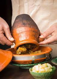 a traditional Moroccan dish with a variety of flavors