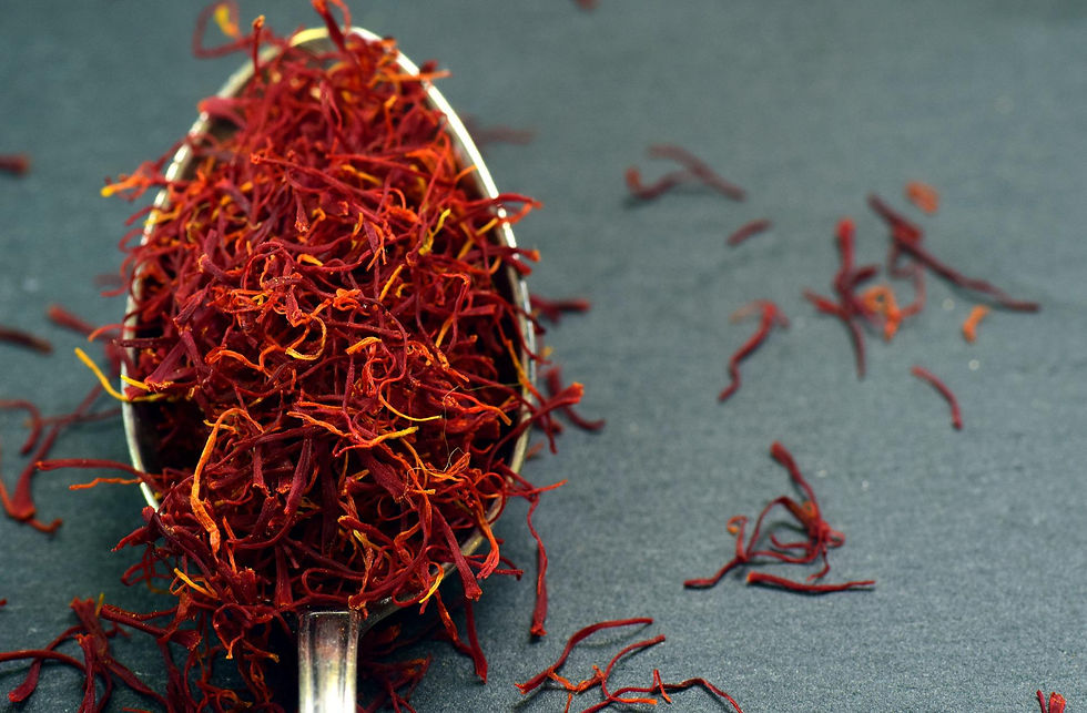 a rich Moroccan Saffron