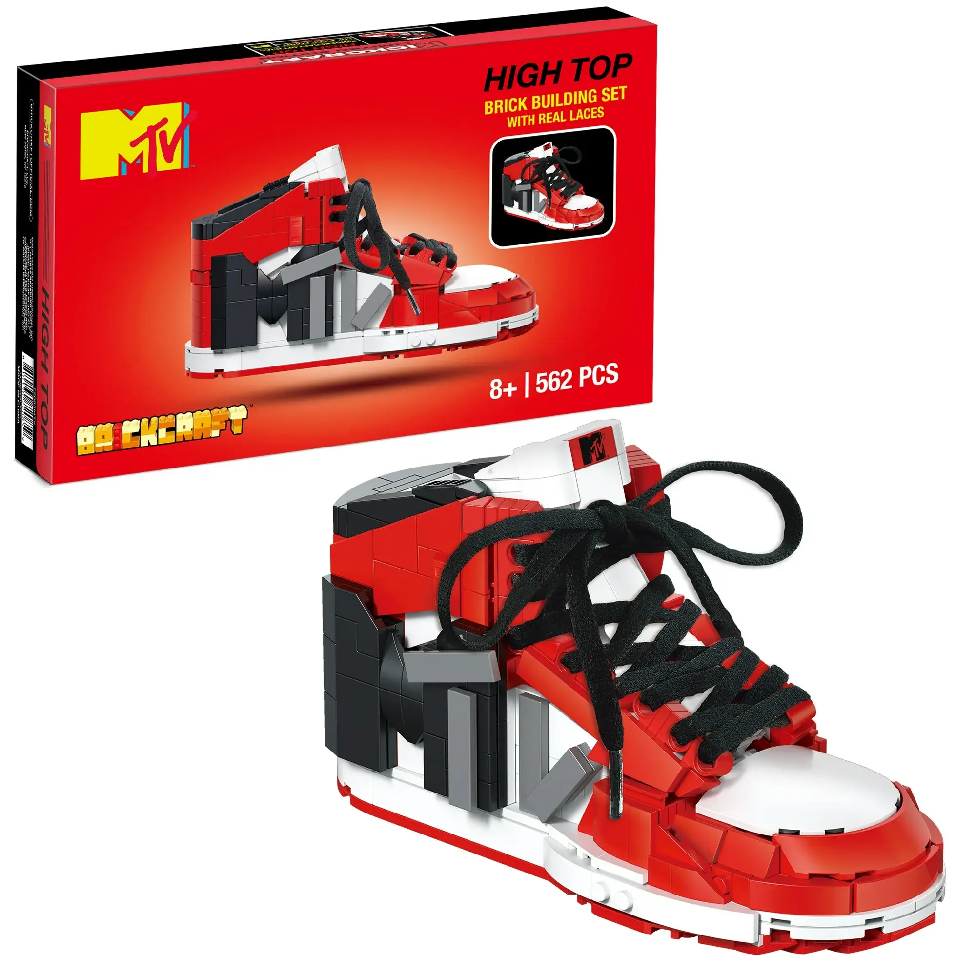 Brickcraft MTV High Top (562-Plastic Piece Set)