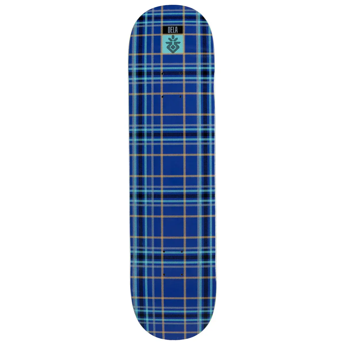 Habitat Brian Delatorre “Textile” Deck — 8.0" Blue