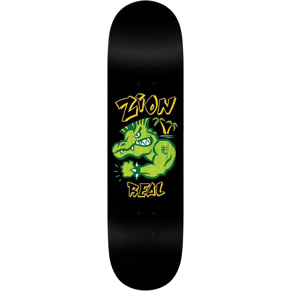 Real Wright Bad Gator Skateboard Deck - 8.5"