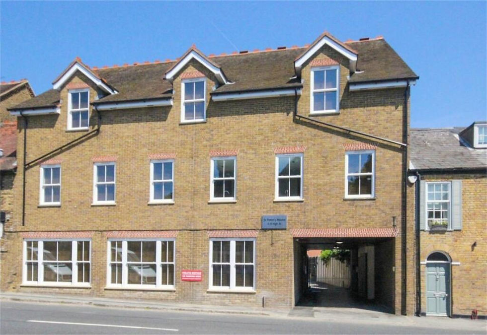 Front of building