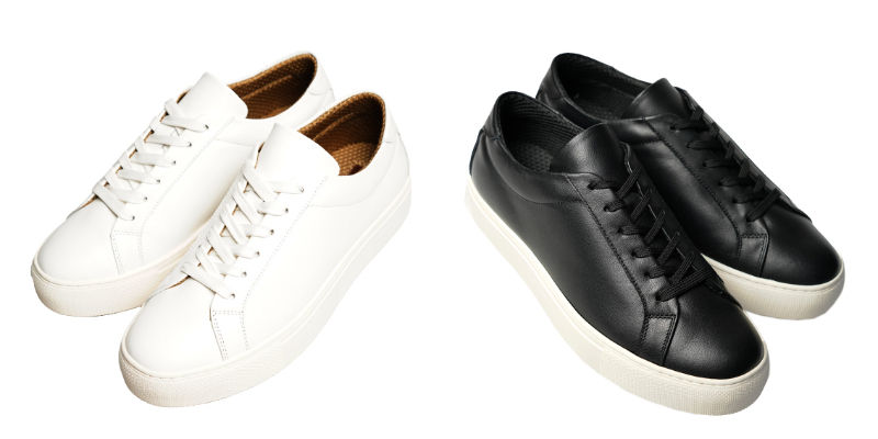 レースアップスニーカー