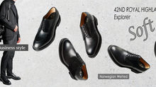 42ND ROYAL HIGHLAND Explorer soft|足裏が柔らかい ソフト ノルウェージャン製法の革靴