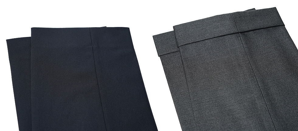 パンツの裾上げ方法