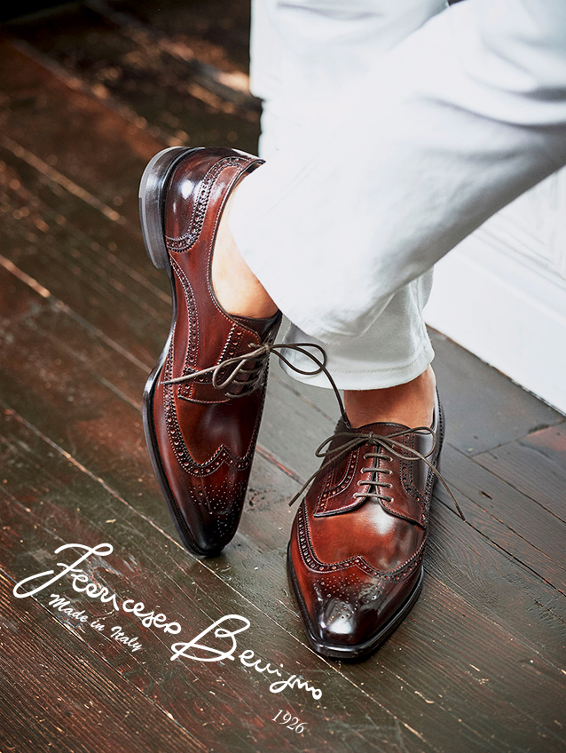 足元でつくる春のスタイリング特集 Francesco Benigno Made In Italy