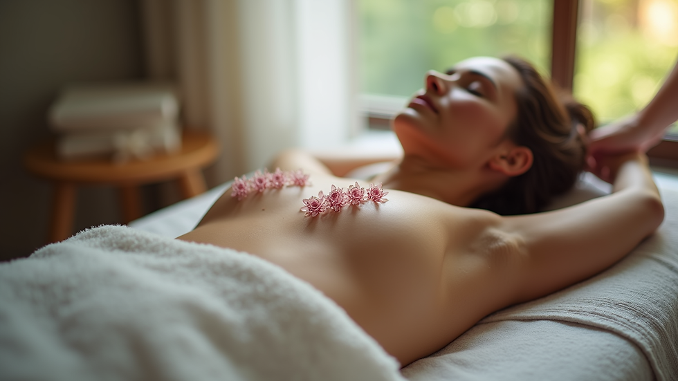 Nahaufnahme eines Nackenmassagegeräts mit Shiatsu-Knetmassagefunktion