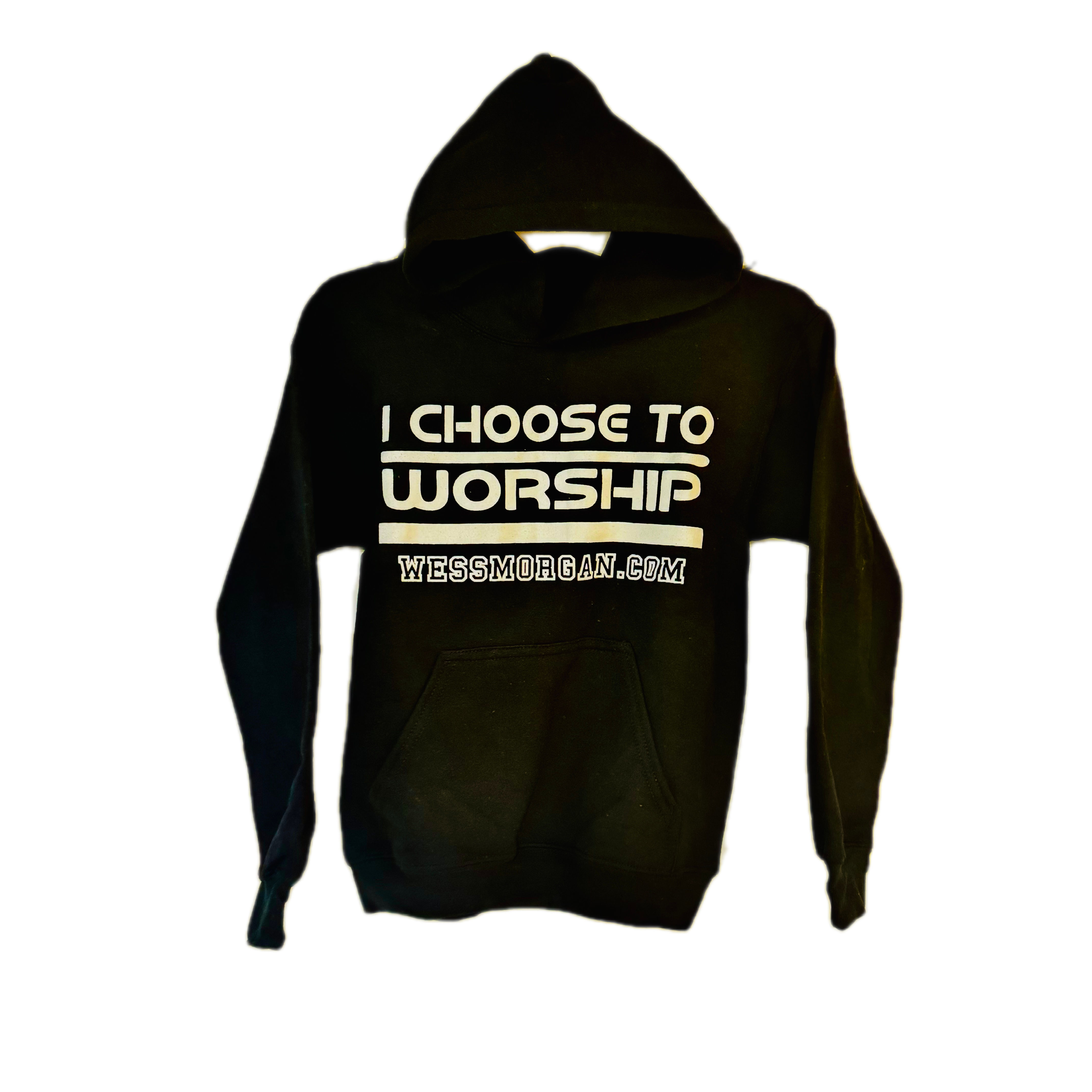 I Choose 2 Worship Unisex Hoodie: Black