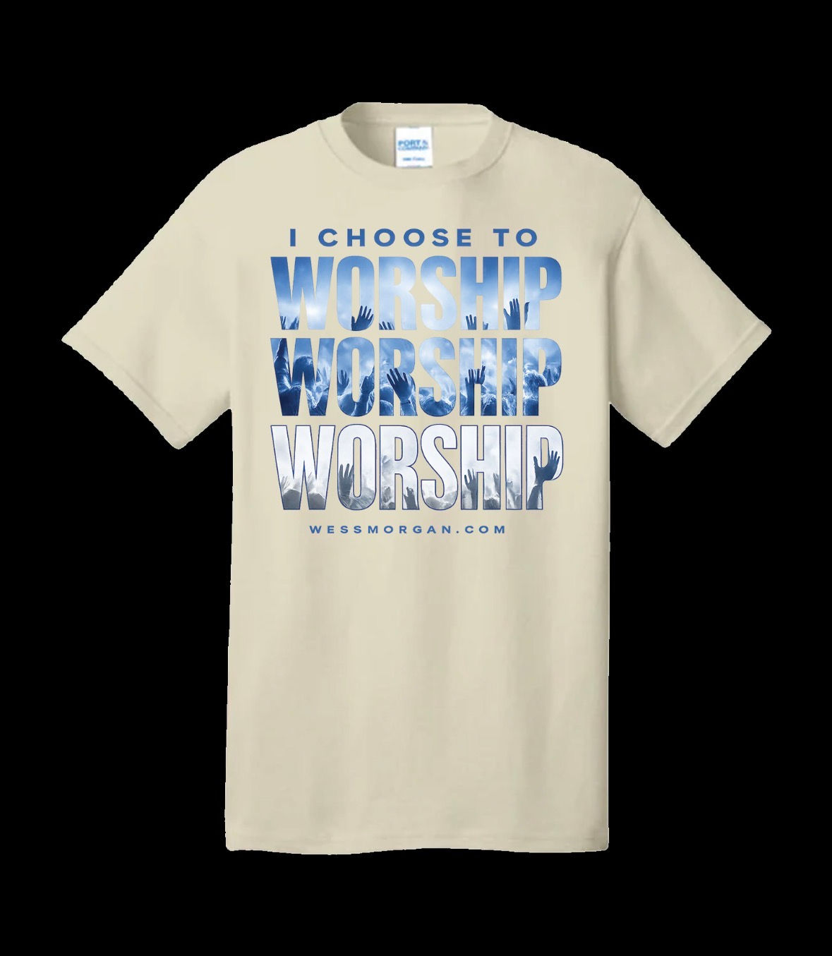 I Choose 2 Worship Unisex T-Shirt: CREAM