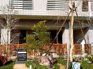 お庭がリニューアルされました