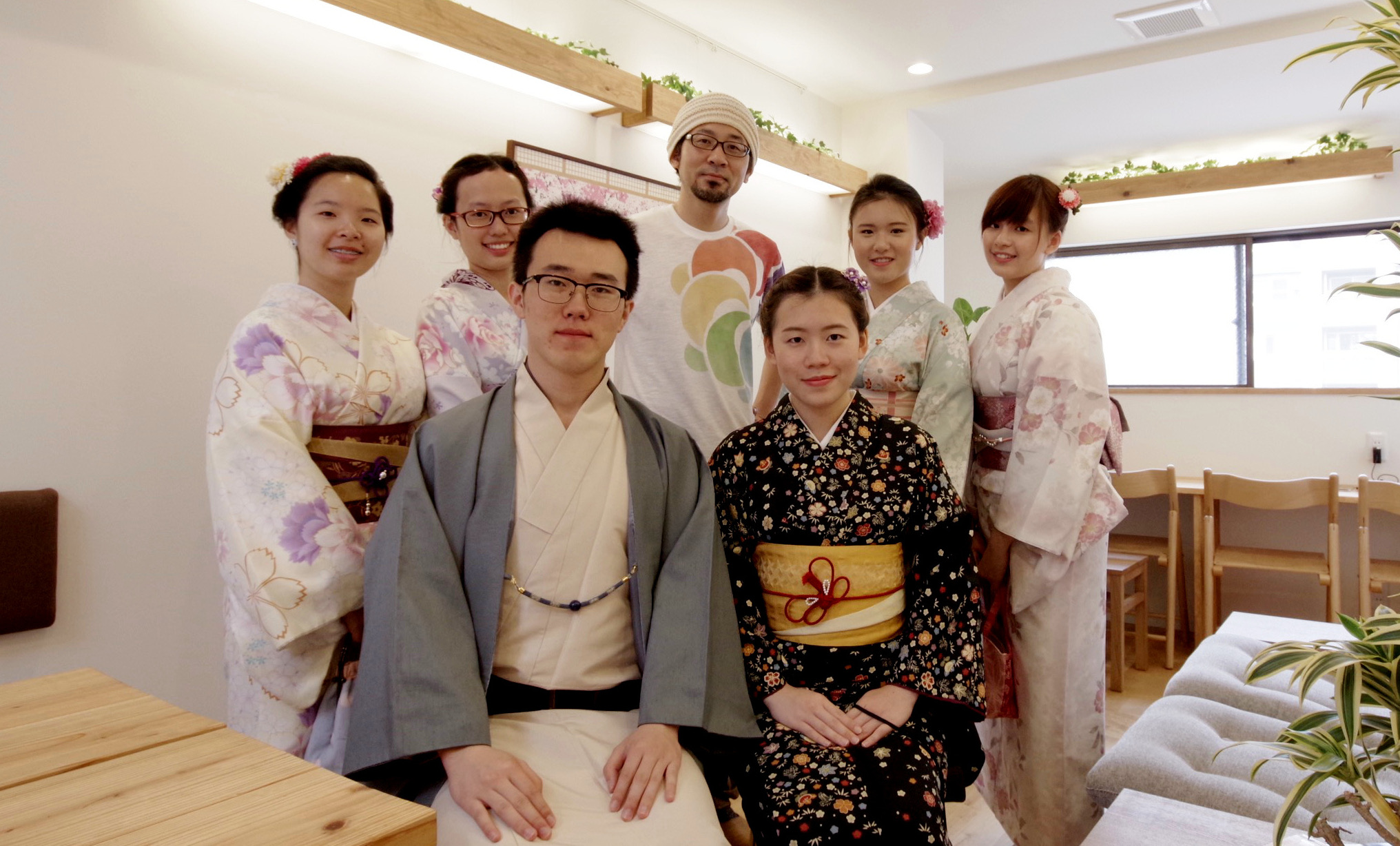 Guest smile at HOSTEL Ebi