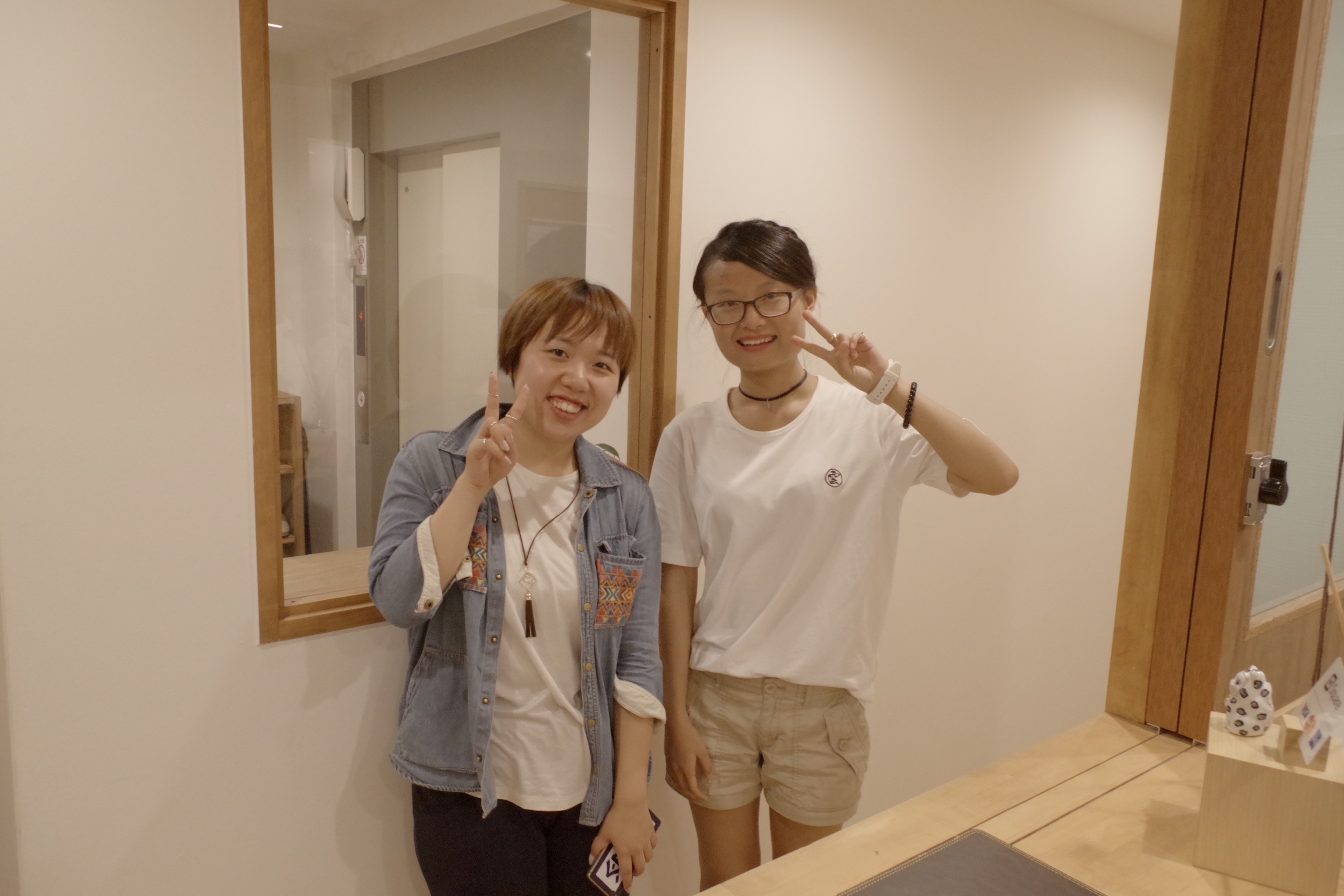 Guest smile at HOSTEL Ebi