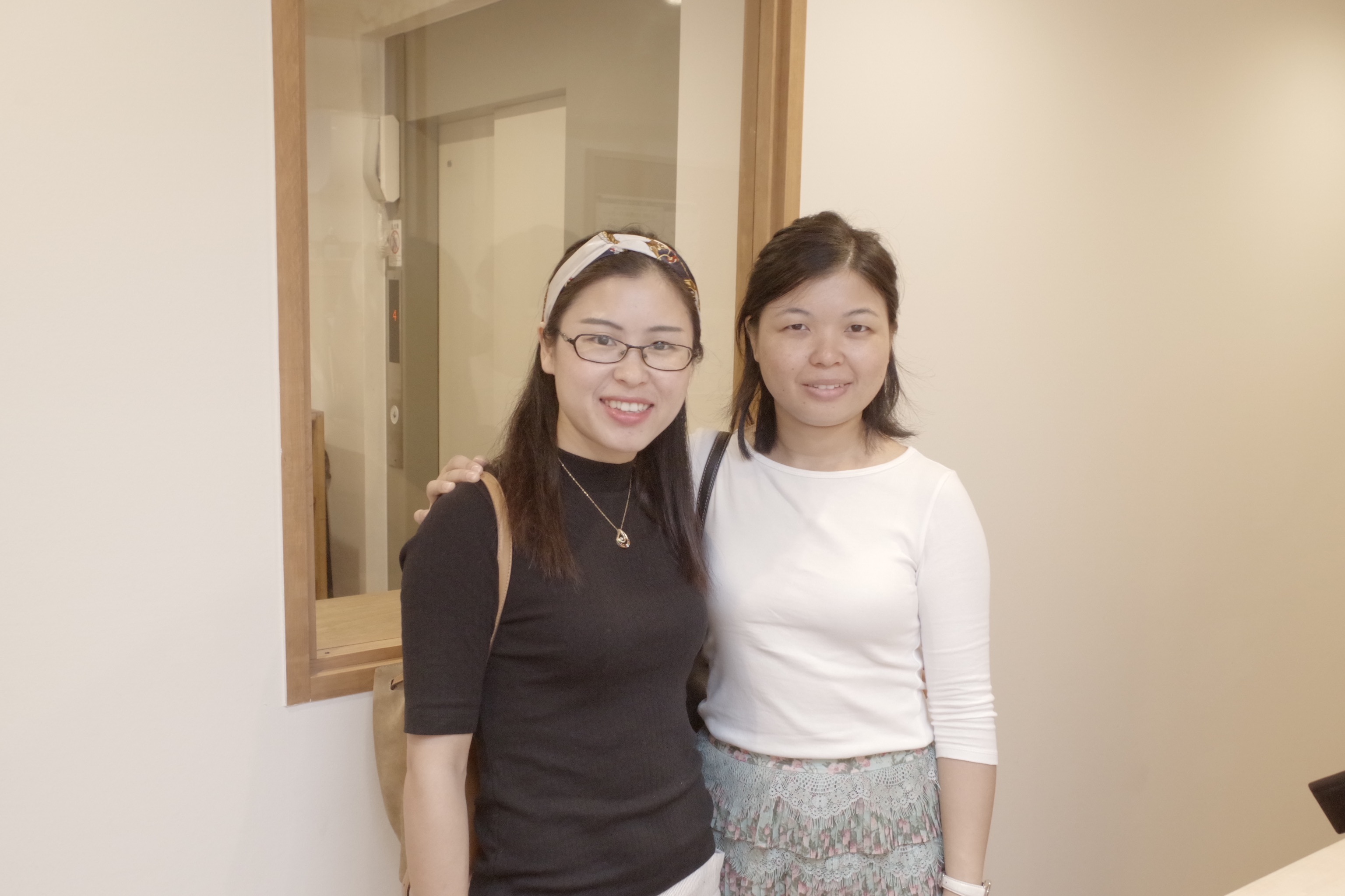 Guest smile at HOSTEL Ebi