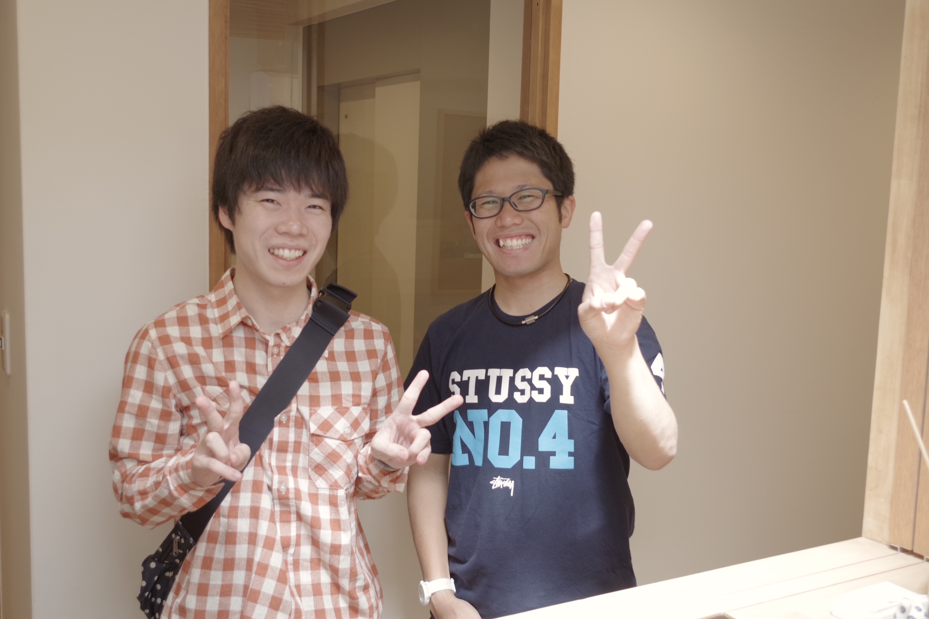 Guest smile at HOSTEL Ebi