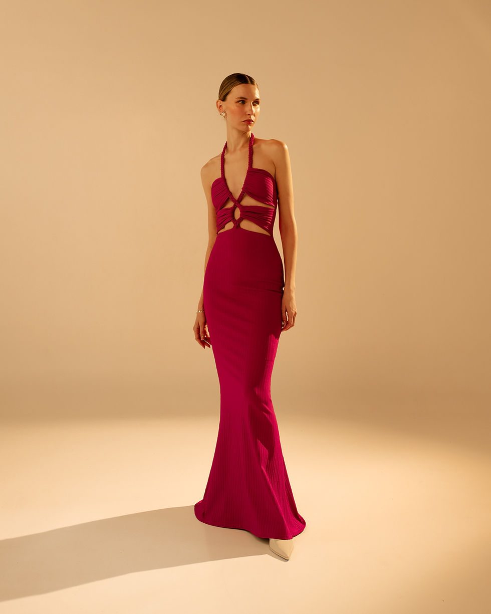 "DANZA AL SOL" MAXI DRESS