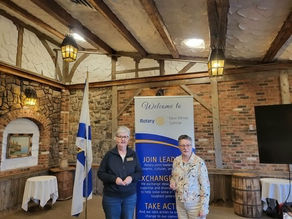 A New President for the Rotary Club of New Minas Sunrise, District 7815
