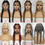 Thumbnail: Large Four Braid Human Hair Lace Wig