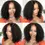 Thumbnail: 4x4 Glueless Closure Curl Wig