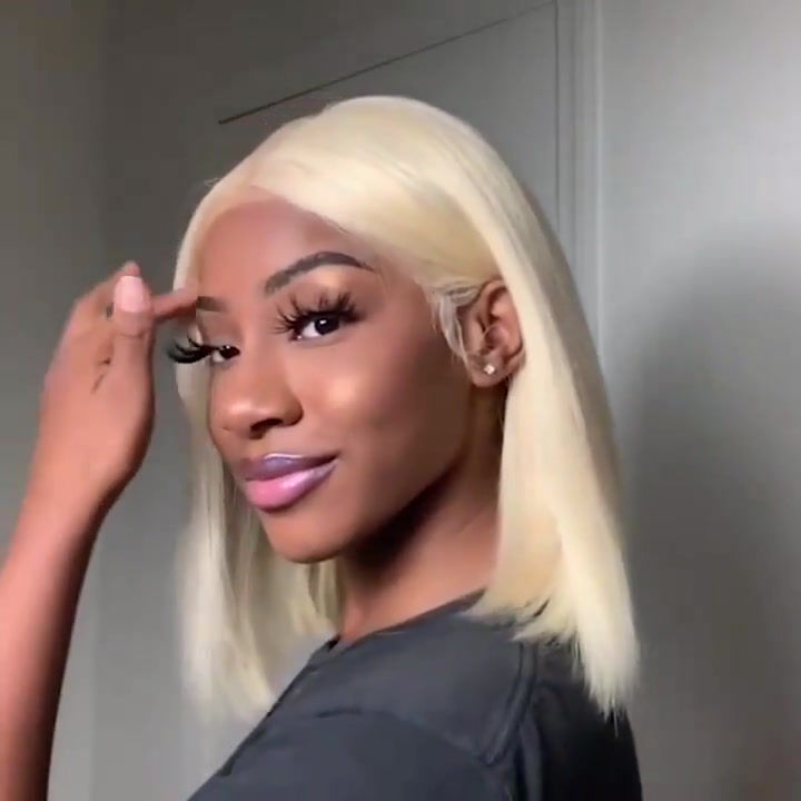 Thumbnail: #613  Straight Lace Front Bob Wig