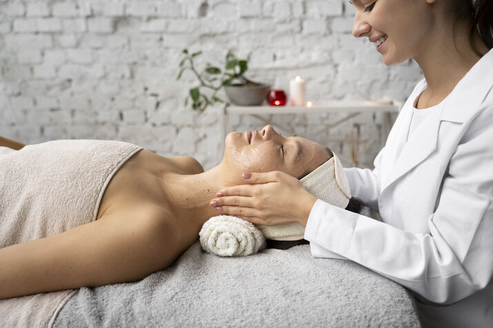 Facial Massage therapy