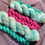 Thumbnail: Iced Sugar Cookie Sock Set | Hand Dyed Yarn