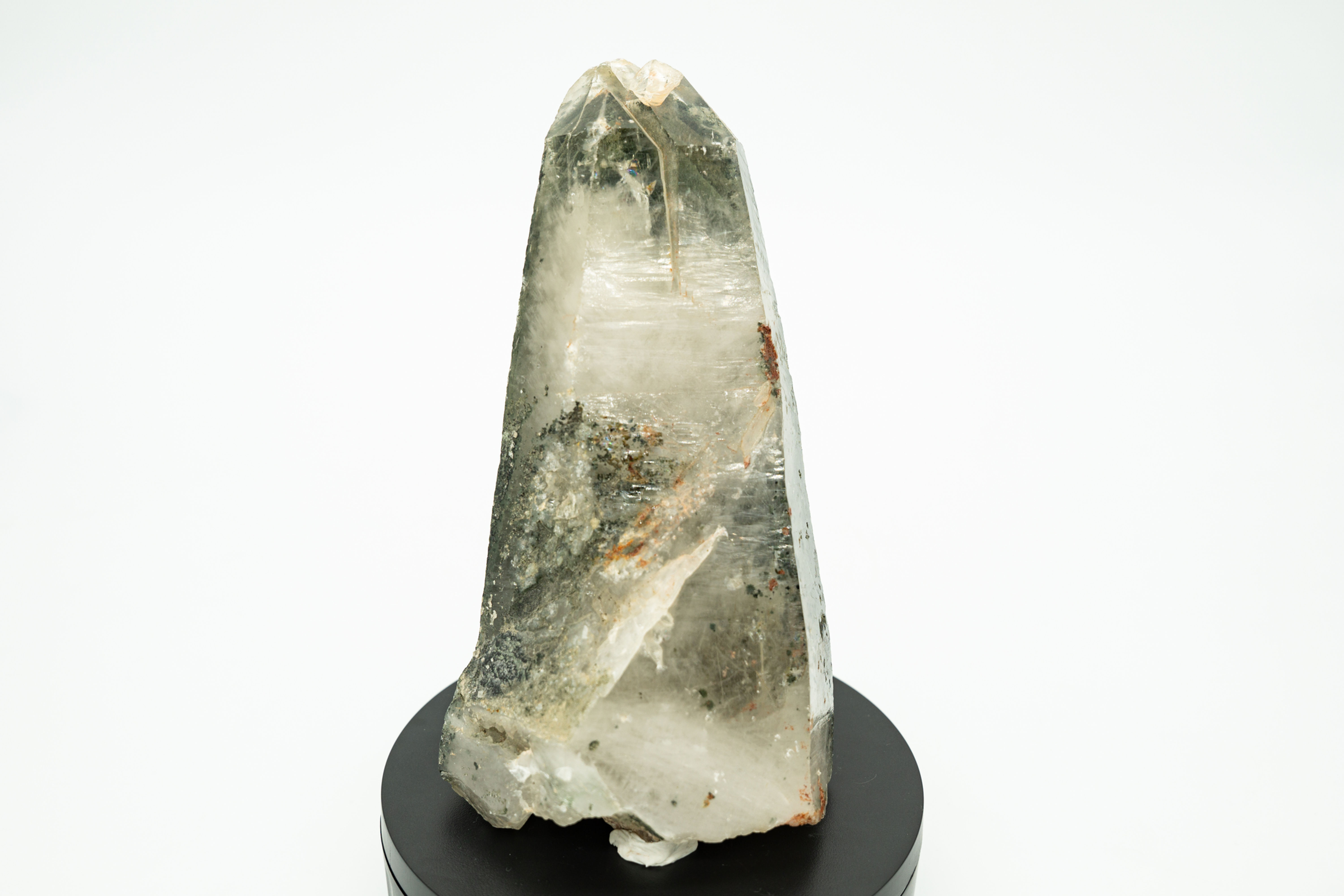 Large Garden Quartz with Green Phantoms