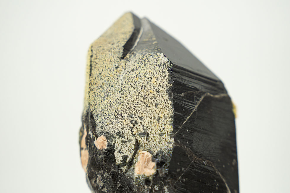 Thumbnail: Smoky Crystal Quartz with Green Epidote Shandong