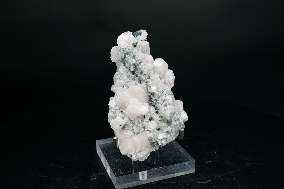 Thumbnail: UV-Reactive Pink Coin Calcite Fujian