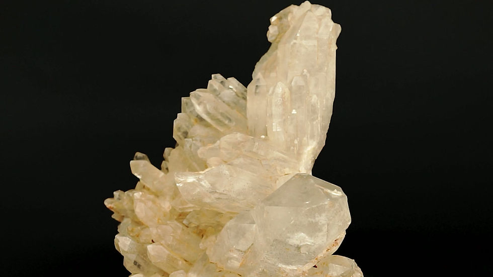 Thumbnail: Large Clear Crystal Quartz with Acrylic Stand Madagascar