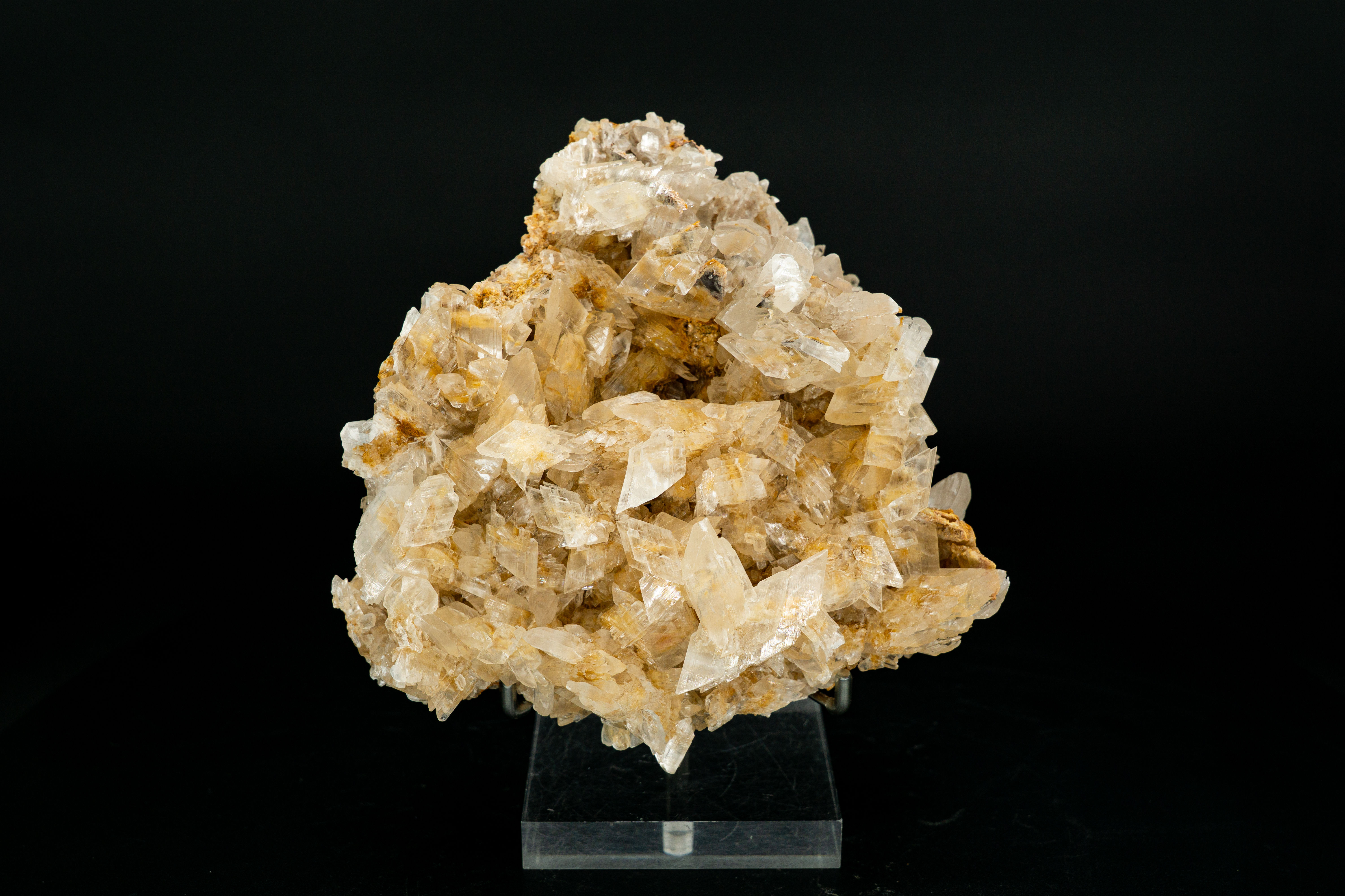 Clear Selenite with Acrylic Stand Guizhou