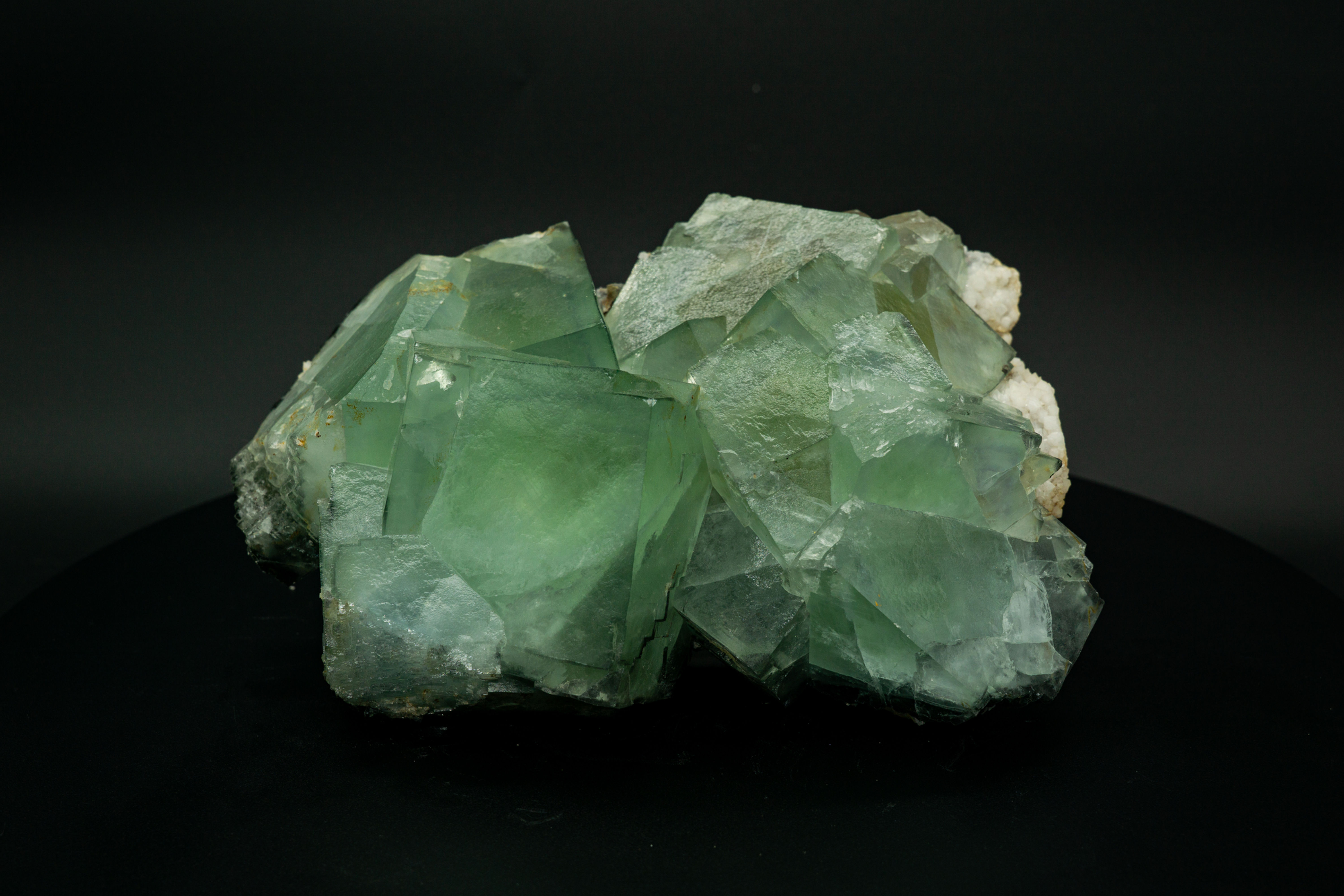 Large 9.5 LB Green Cubic Fluorite Crystal Hunan