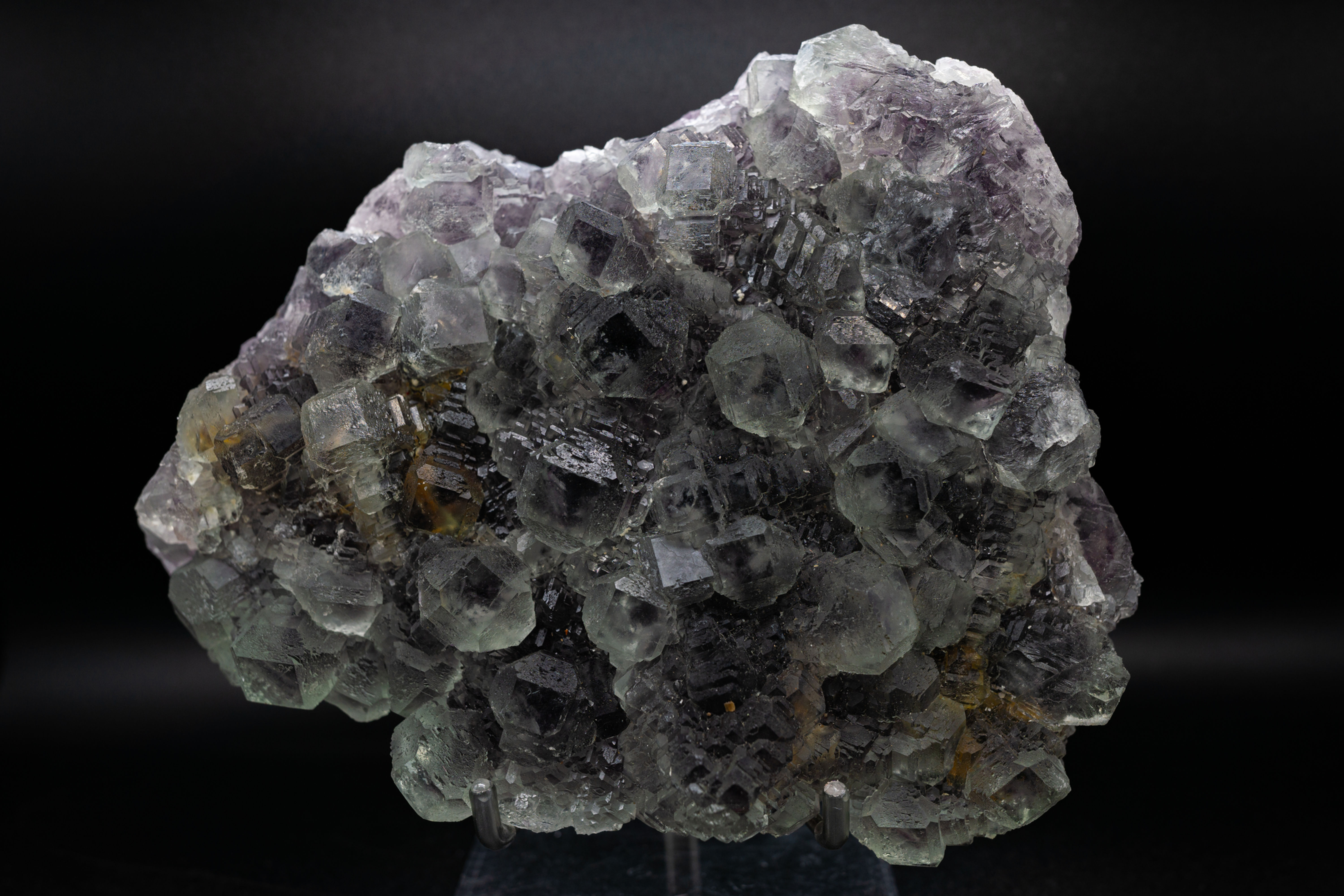 Large Green & Purple Tanzanite Fluorite Fujian