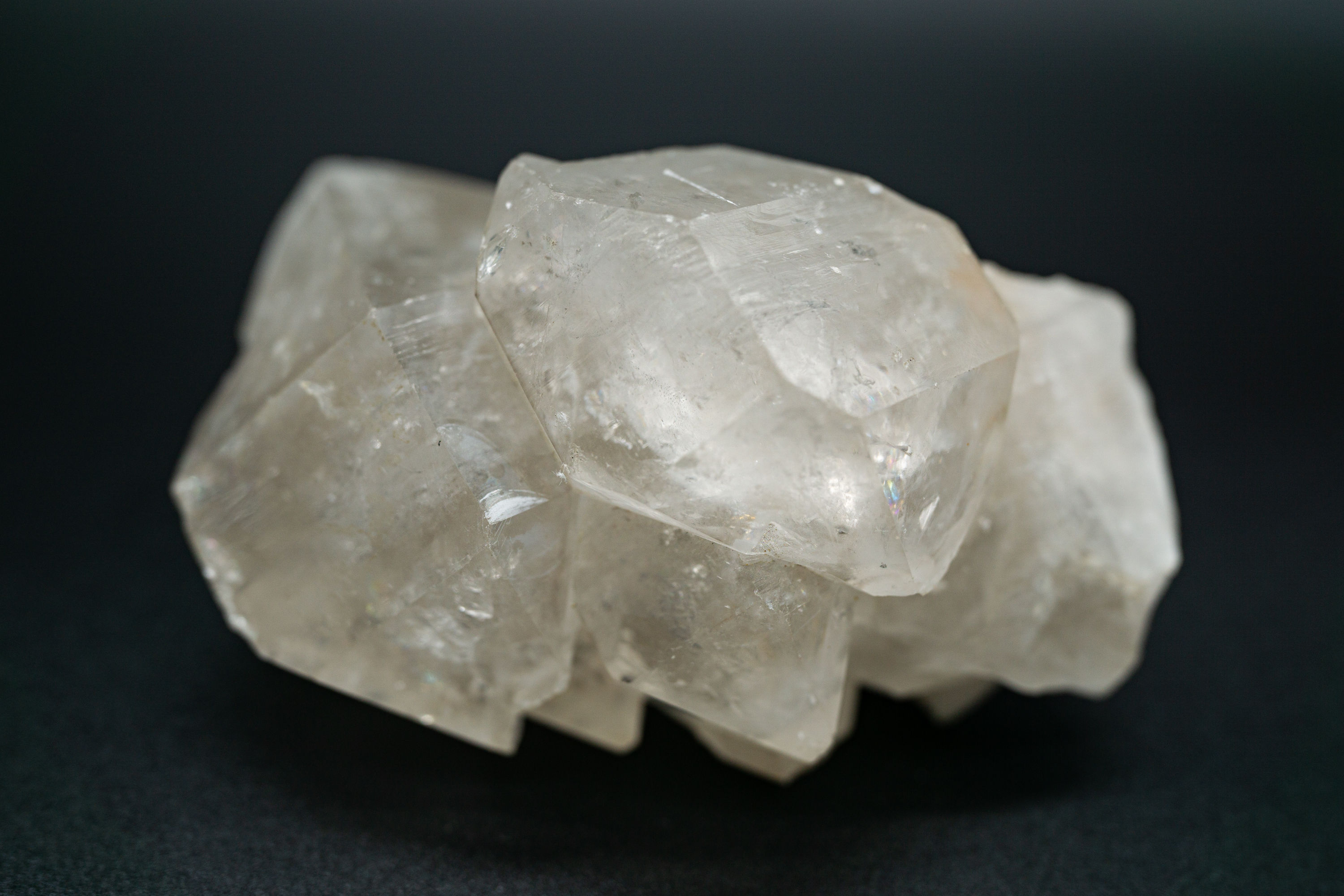Elestial Smoky Quartz Crystal Cluster Brazil