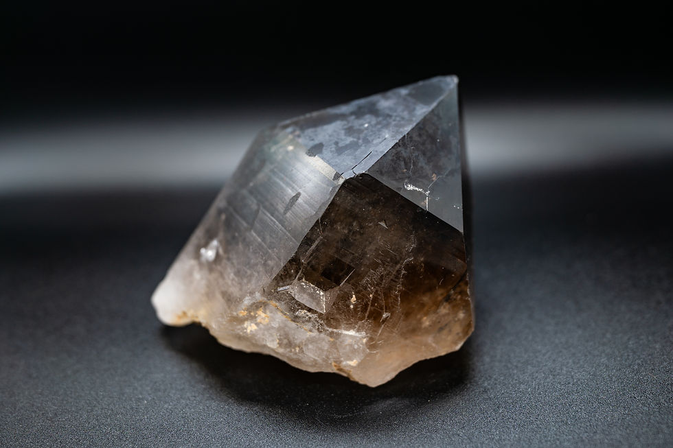 Smoky Crystal Quartz Point Brazil